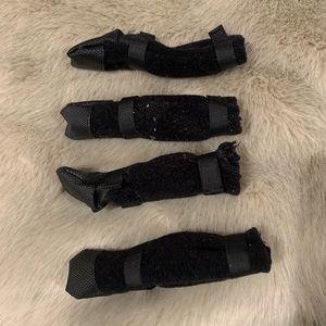 Winter boots for an Italian Greyhound. Never worn. My Iggy was not a fan.
